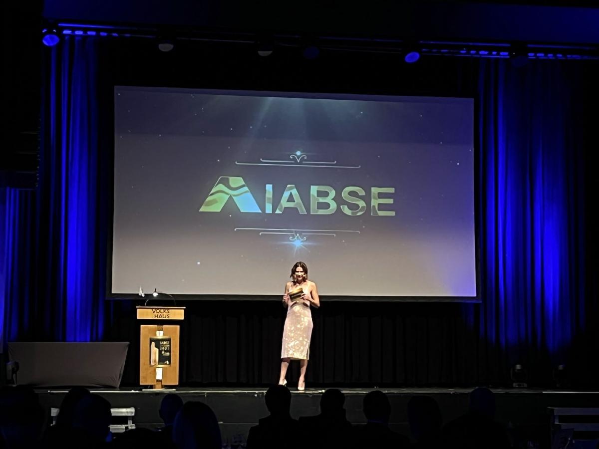 SCZ bei der Verleihung des IABSE Awards 2022