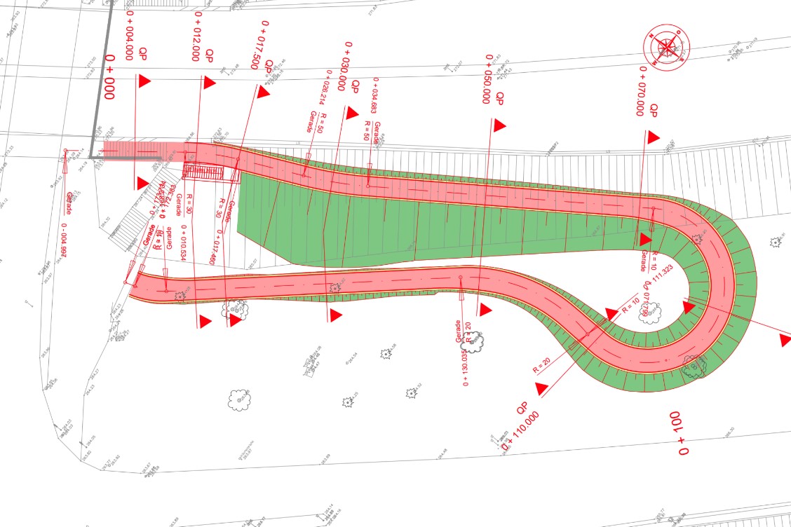 Die neue Rad- und Fußwegrampe auf die Westbrücke in Linz